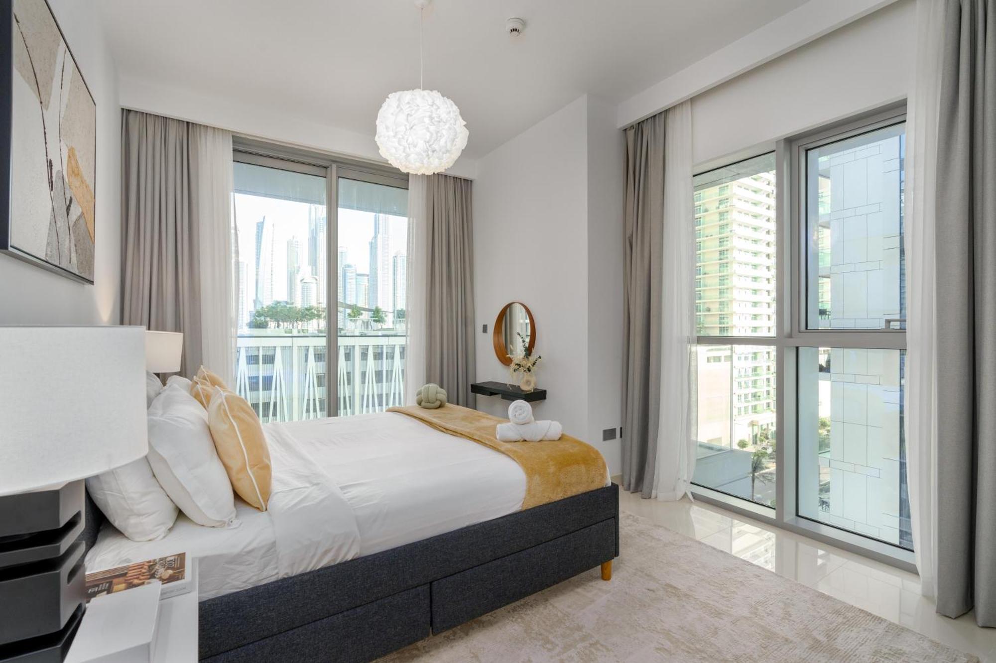 White Sage Sun And 1br At Isle Emaar Beachfront Appartement Dubaï